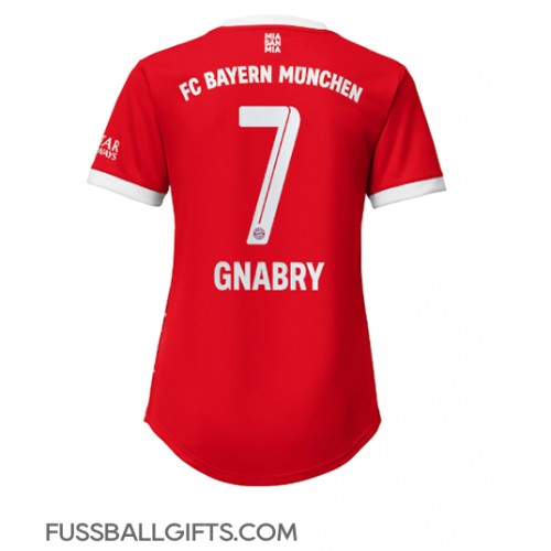 Bayern Munich Serge Gnabry #7 Fußballbekleidung Heimtrikot Damen 2022-23 Kurzarm